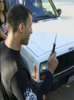 Scott Levy in "Metal Man"